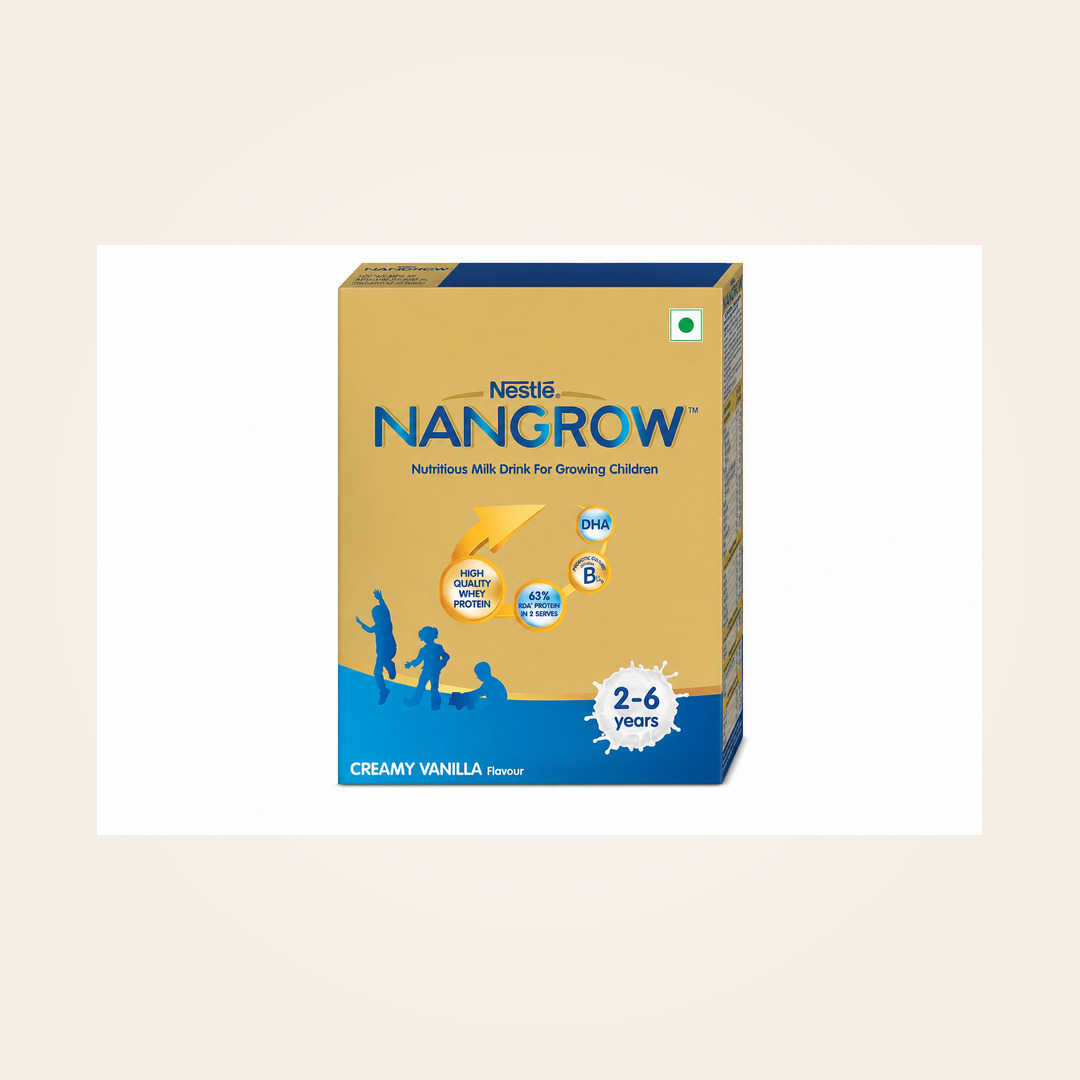 Nangrow BIB Powder Vanilla 400 GM view 2